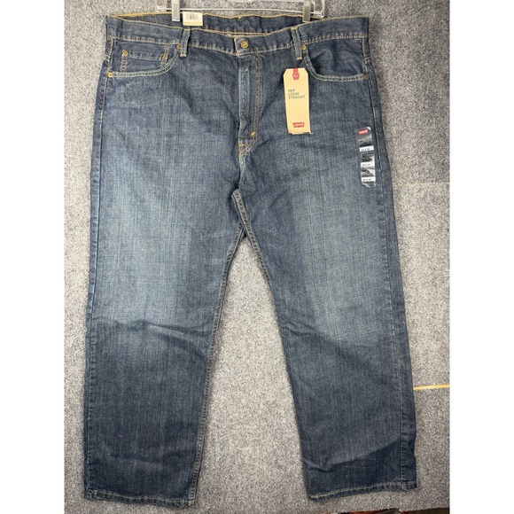 Levi's Other - Levi's 569 Loose Straight Stretch Blue Jeans Men's New w Tags Size 40x30 Rare
